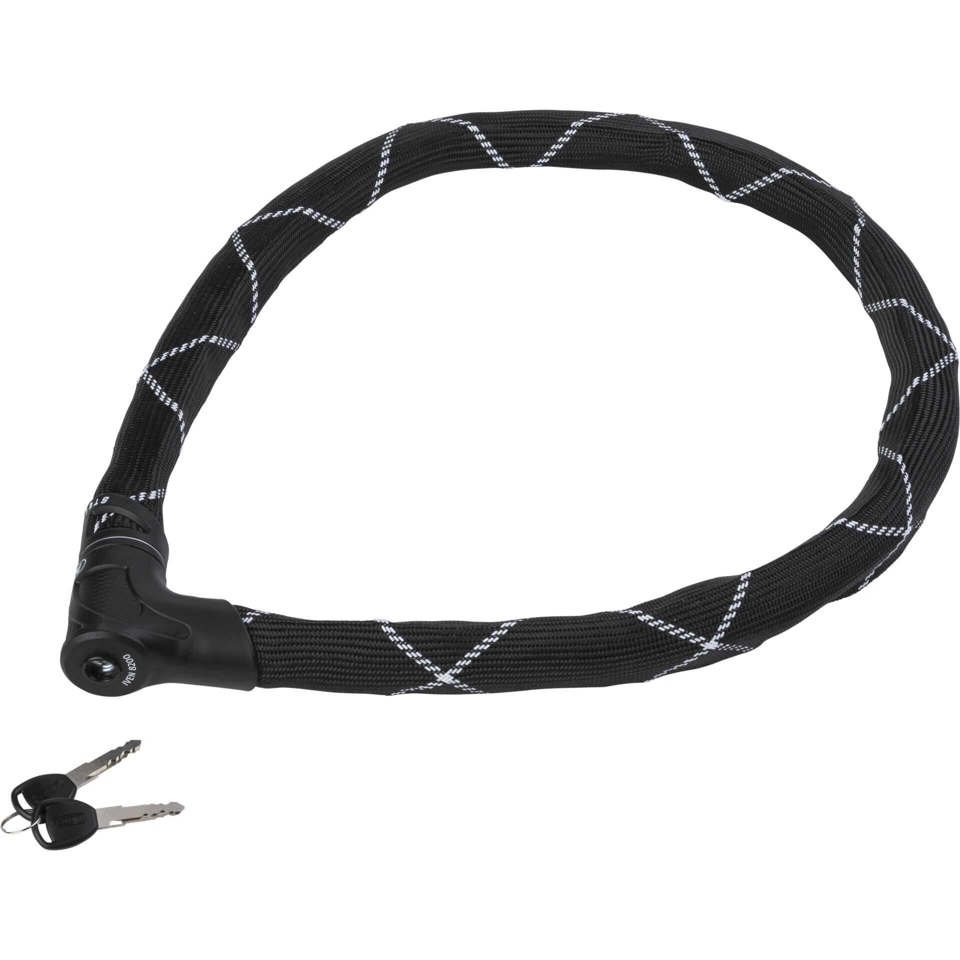 Abus Steel-O-Flex Iven 8200 - Kabelverriegelung - Schlüssel - Schwarz