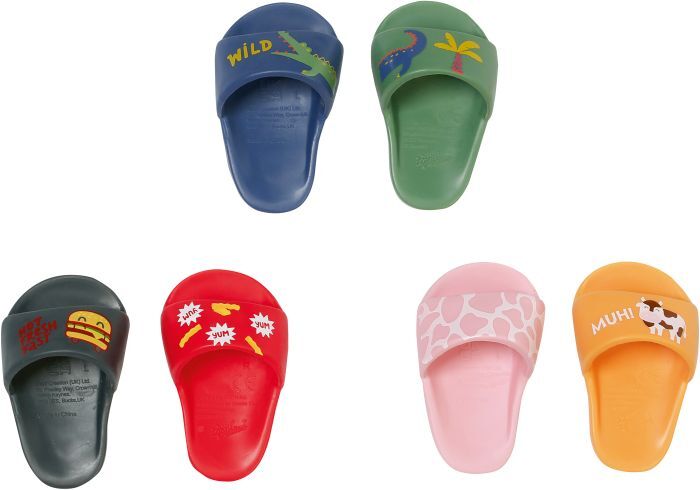 Zapf BABY born Badeschlappen 3 sort. 43cm 836811