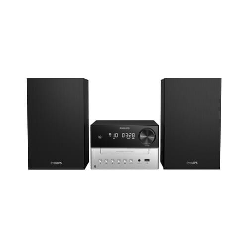 Philips TAM3205/12 Kompakt-Anlage mit Bluetooth, USB & MP3-Wiedergabe