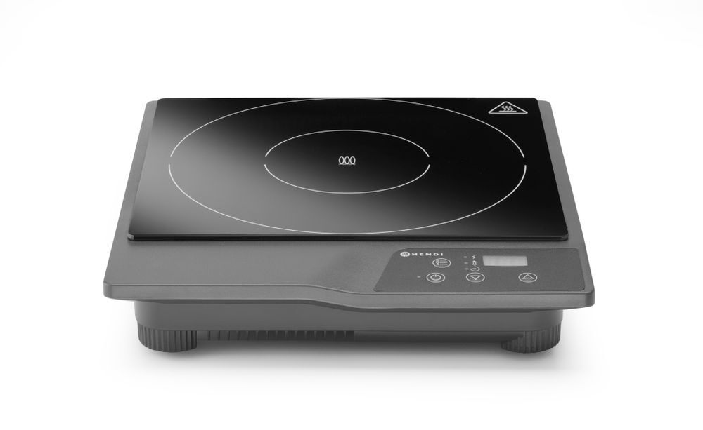 HENDI Induktionskocher Modell 1800, Kitchen Line, 230V/1800W, 319x355x(H)67mm