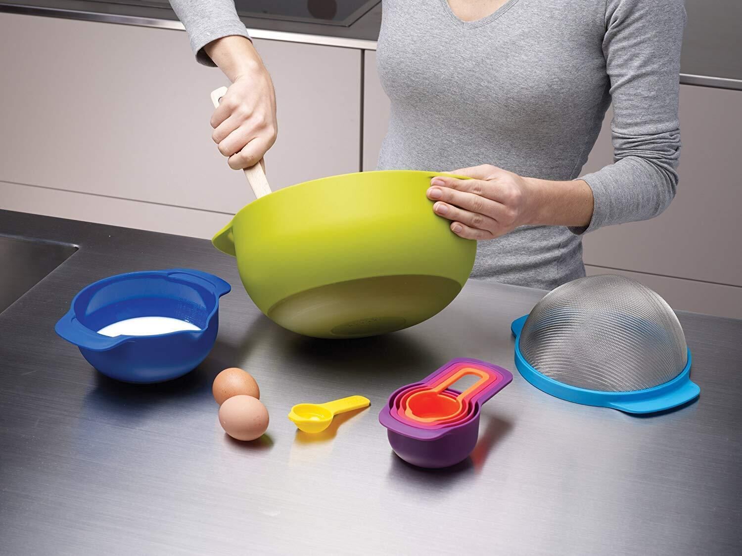 Joseph Joseph Nest   9 Plus   9 teiliges Essensvorbereitungsset   Mehrfarbig