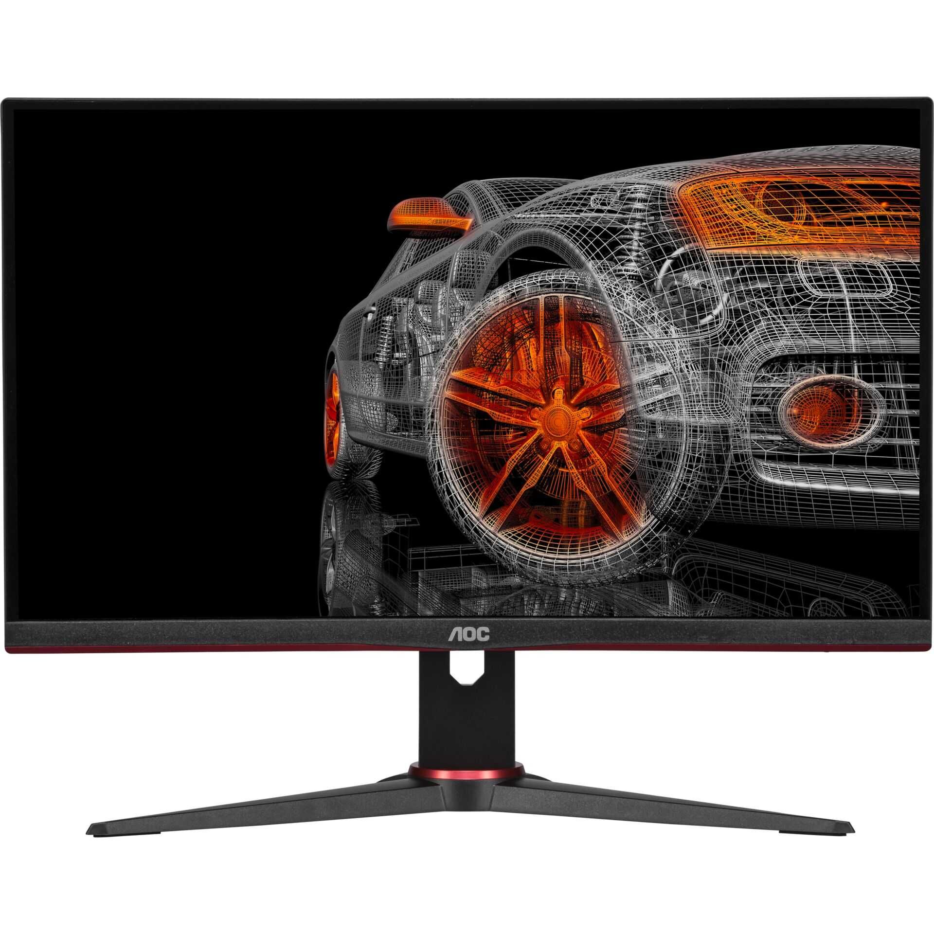 AOC Gaming 24G2ZE/BK - LED-Monitor - 60.5 cm (23.8") - 1920 x 1080 Full HD (1080p) @ 240 Hz - TN - 350 cd/m²