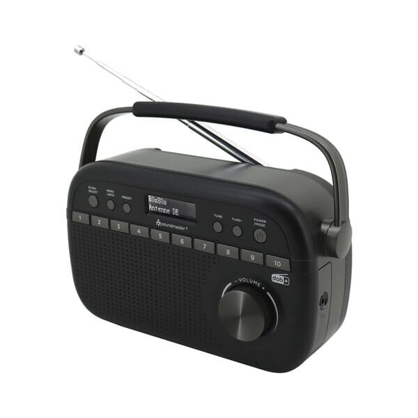 Soundmaster DAB280SW tragbares Radio mit DAB+