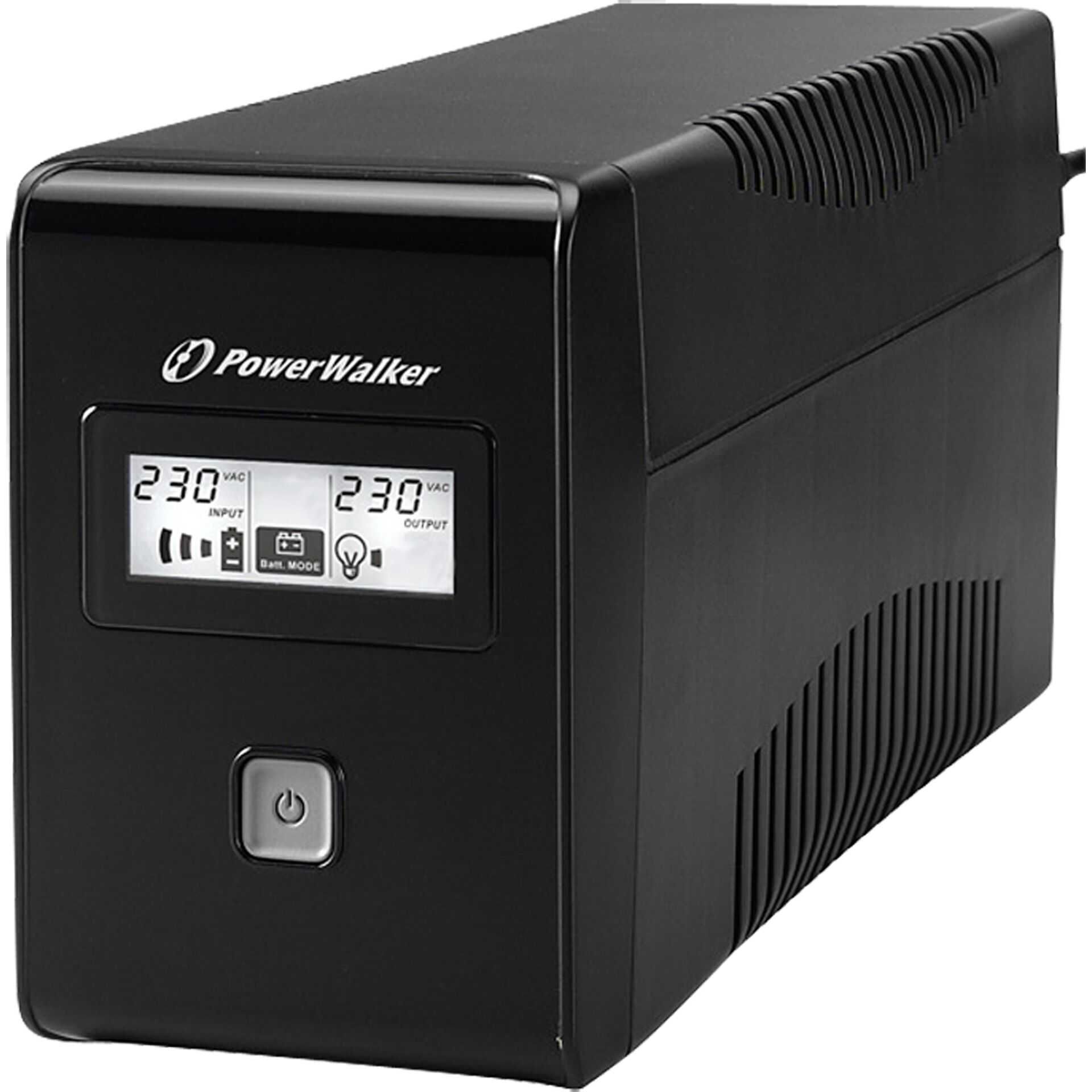 PowerWalker VI 650 LCD - USV - Wechselstrom 220/230/240 V - 360 Watt - 650 VA 7 Ah - USB