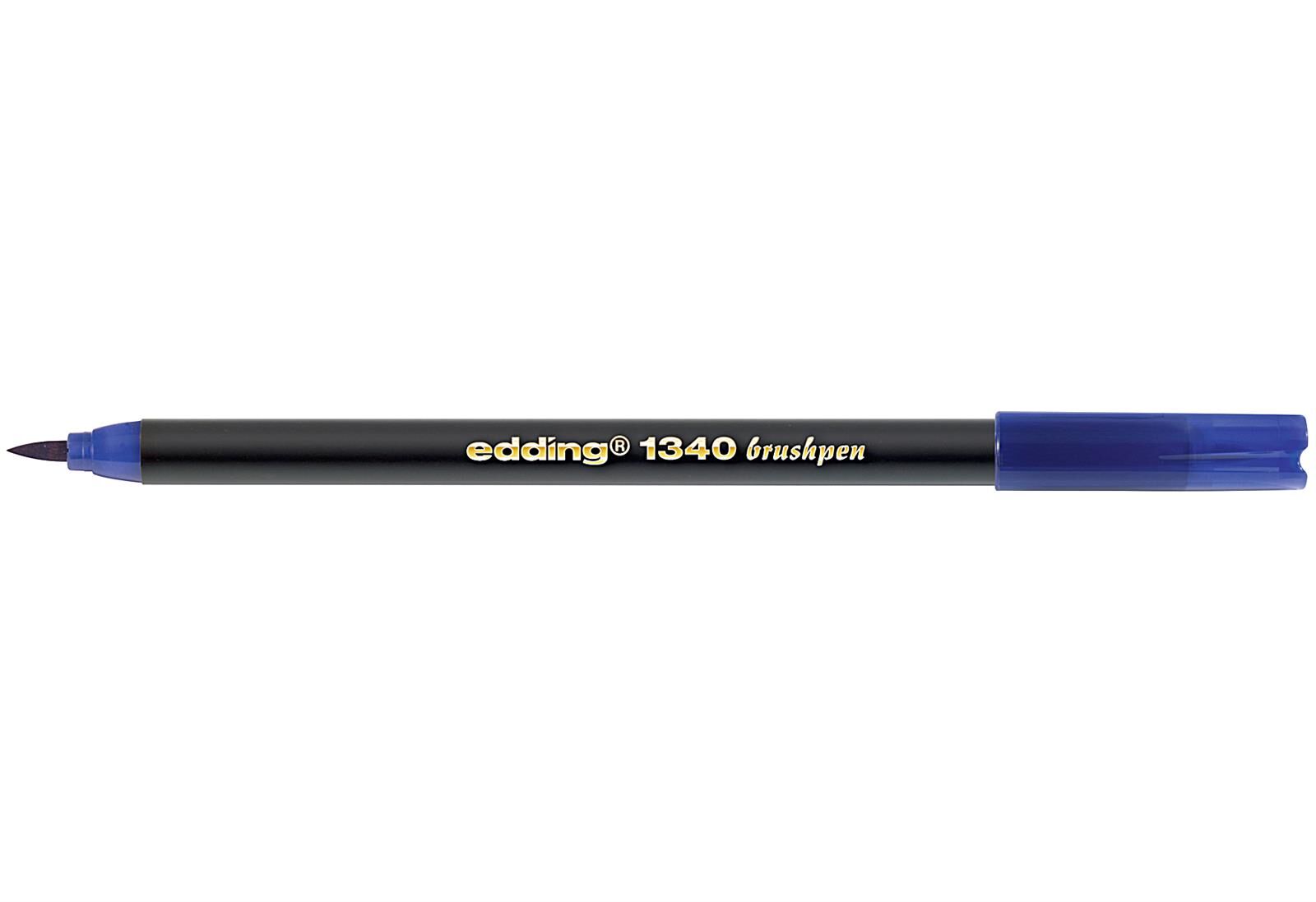 EDDING Fasermaler 1340 Brushpen blau