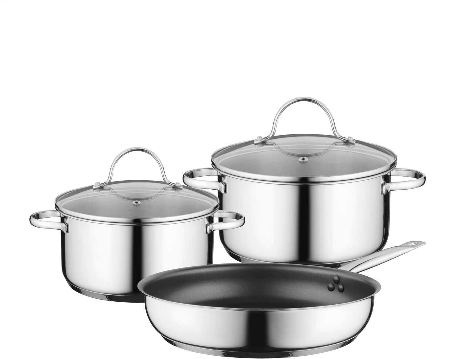 Bosch Kochgeschirr-Set, 3-teilig, HEZ9SE030