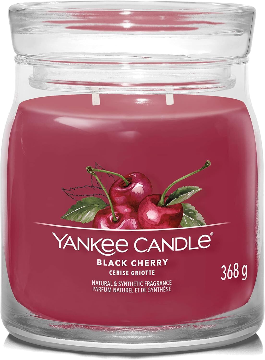 Yankee Candle Black Cherry Signature Medium Jar 368 g