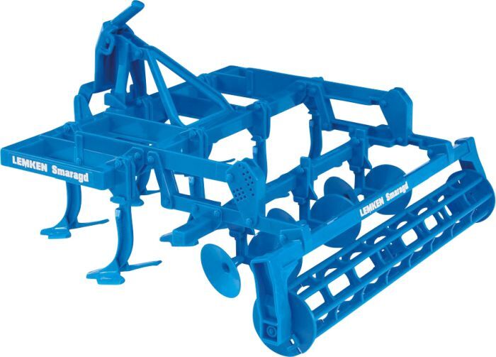 Bruder, Zubehör: Lemken Scheibengrubber 02329, Profi, 21x20x12 cm, Blau, 2329