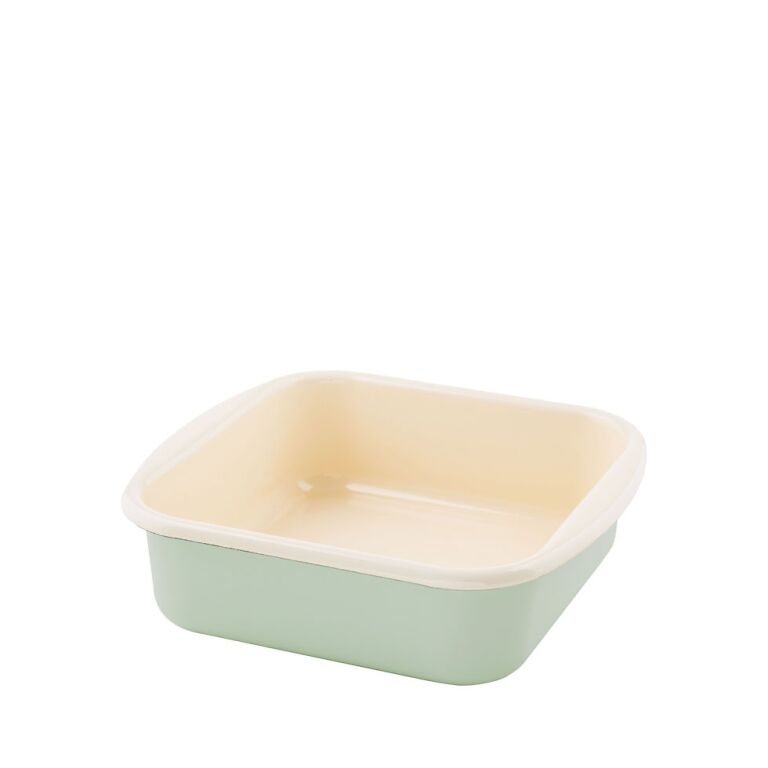 Riess Back- und Bratrohrpfanne Mini 22x22cm Pastell Nilgrün