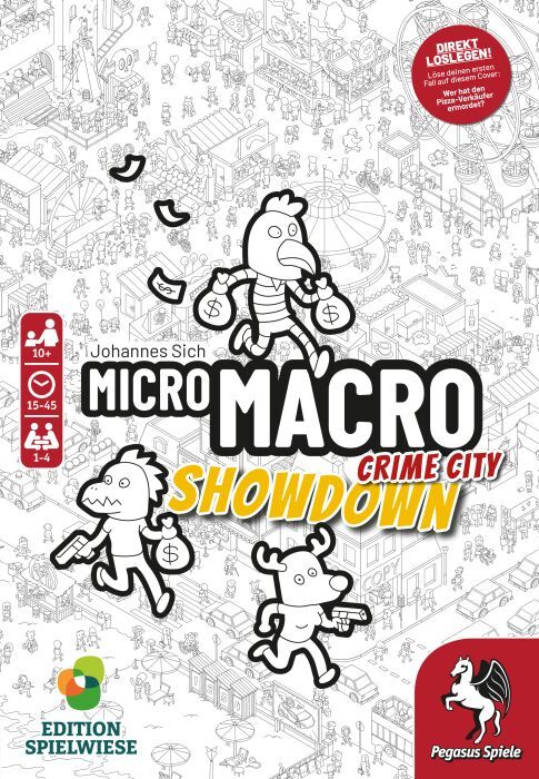 Pegasus Spiele MicroMacro: Crime City 4 Showdown 59064G