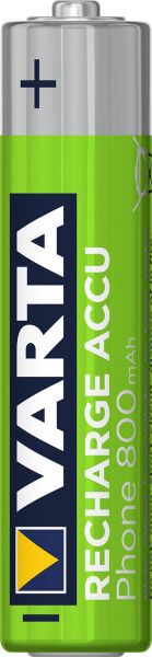 VARTA Akku Phone 2 x Micro 0.8 Ah Blister T398
