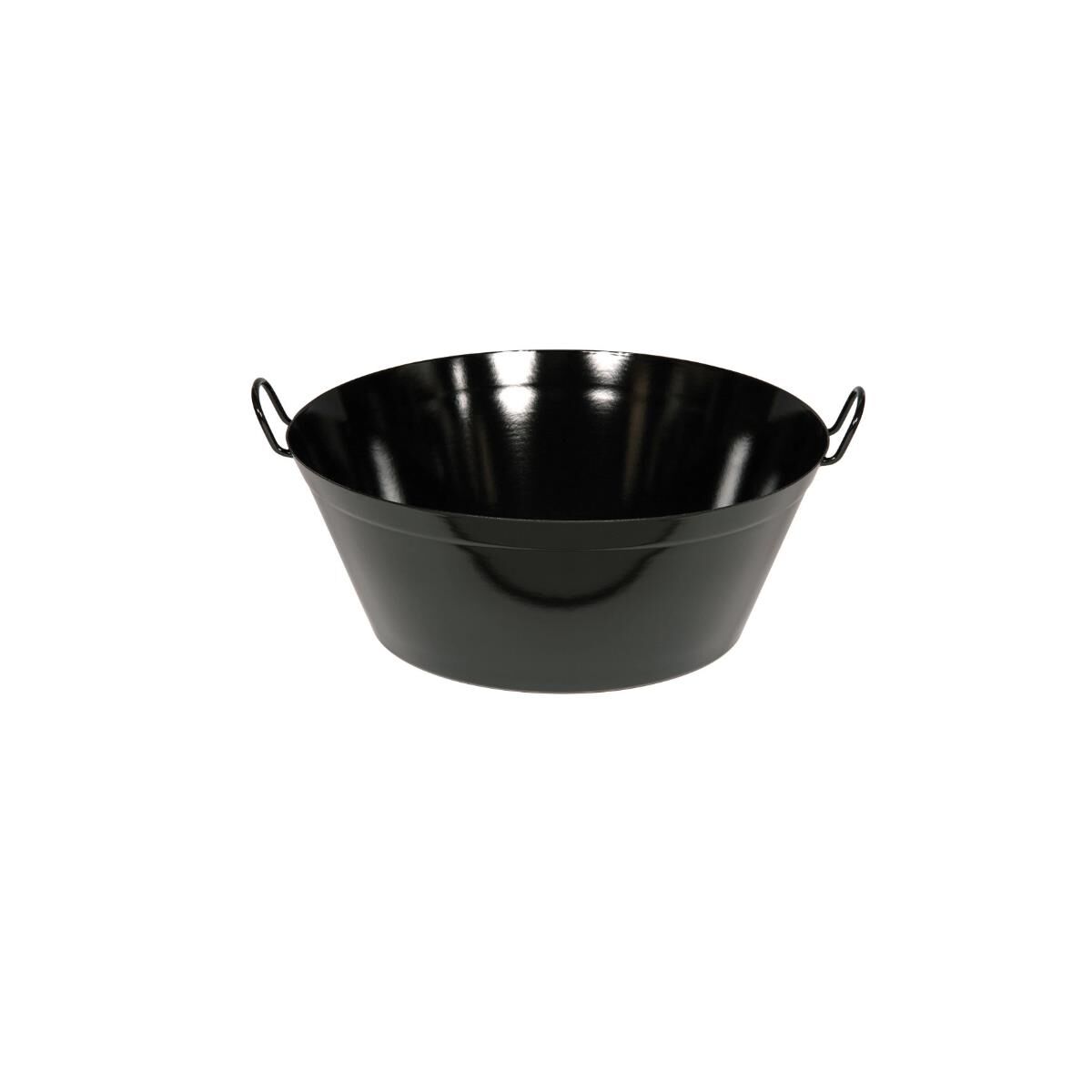 Riess Schmalzpfanne tief 45cm schwarz Emaille Induktion