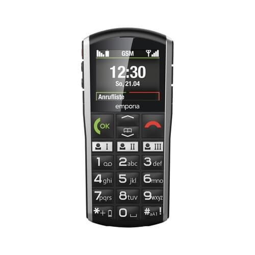 emporia SIMPLICITY V27 Mobiltelefon 64 MB - 220 x 176 Pixel - TFT - RAM 32 MB