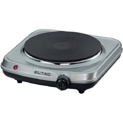 ELTAC Kochplatte EK 18 1500 Watt silber-metallic