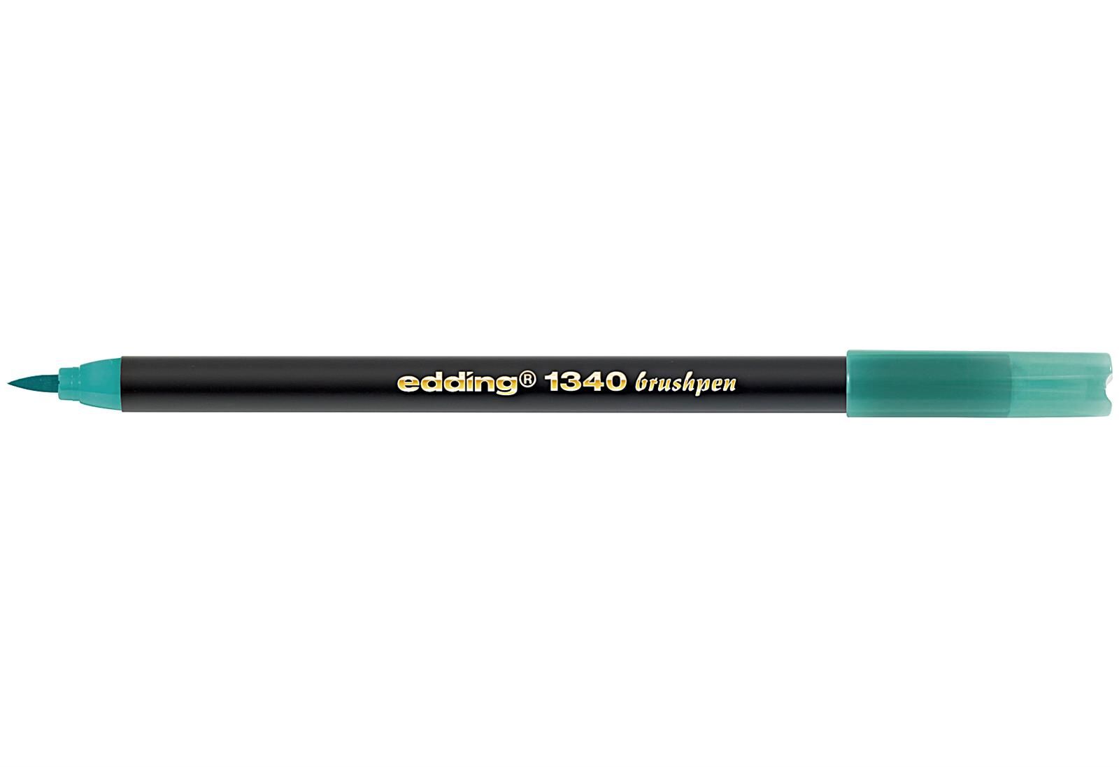 EDDING Fasermaler 1340 Brushpen grün
