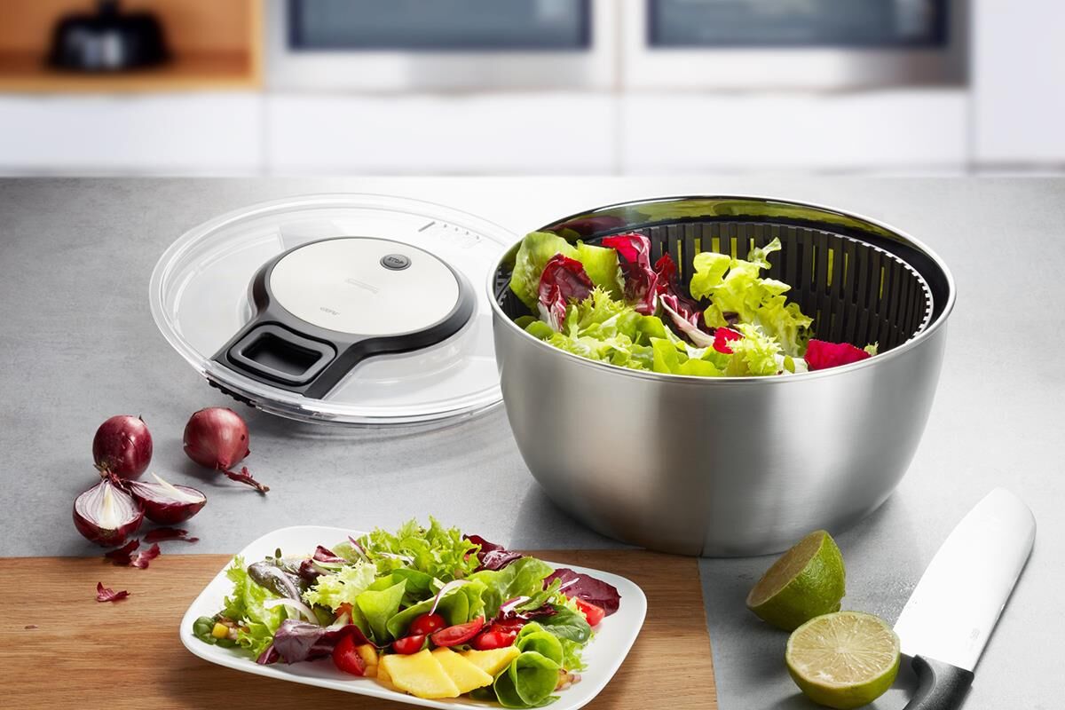 GEFU Salatschleuder SPEEDWING®, Edelstahl