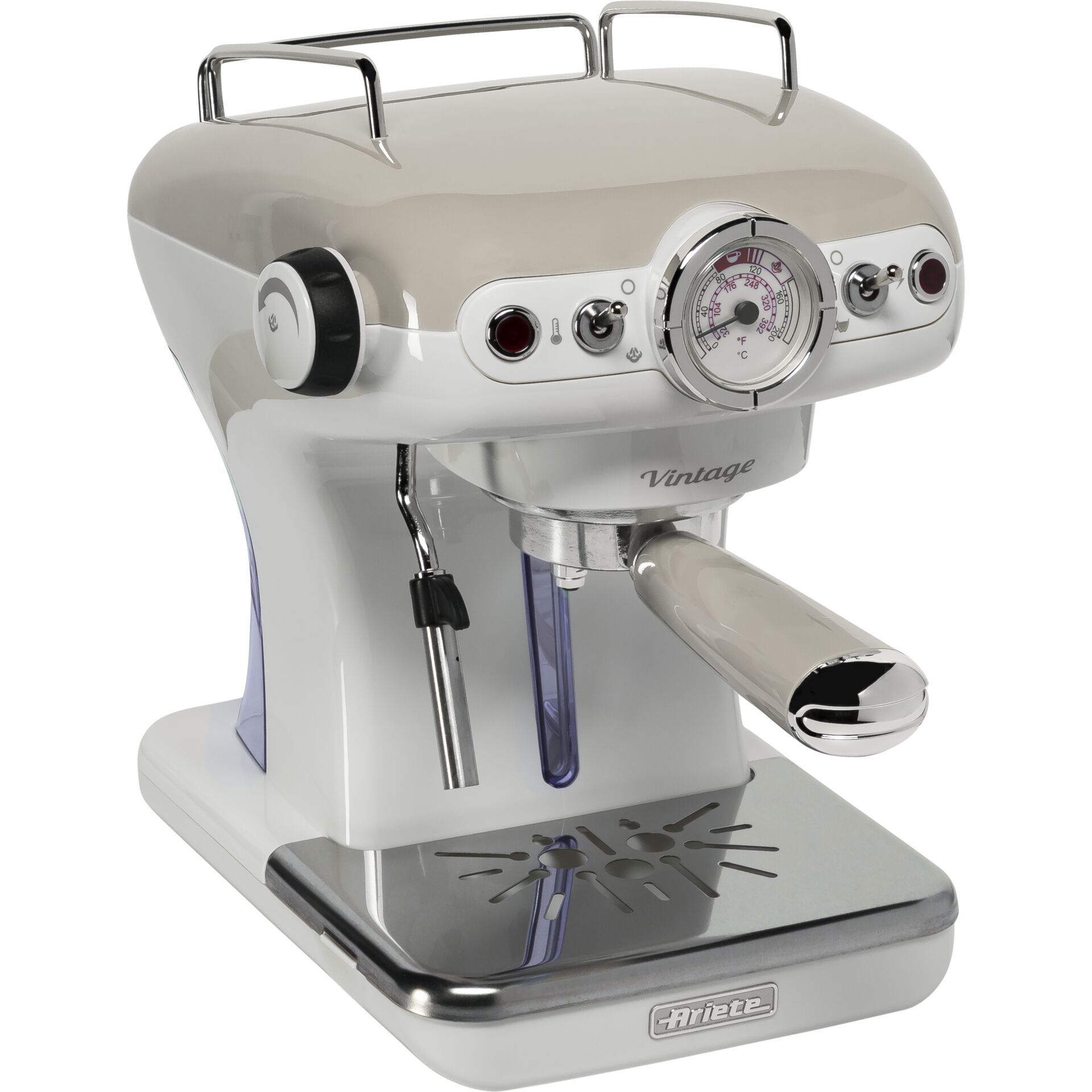 Ariete Vintage Espresso Maschine, beige