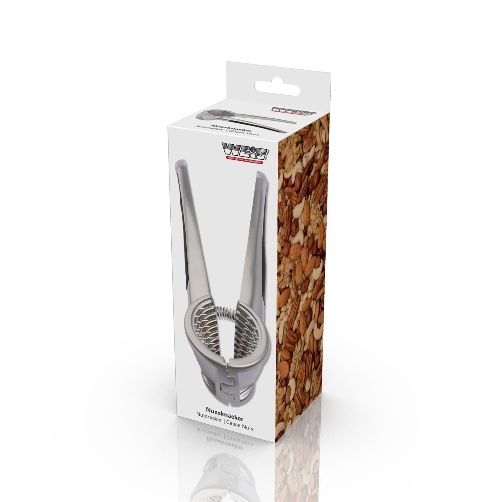 Weis Nussknacker mit Spiralfeder