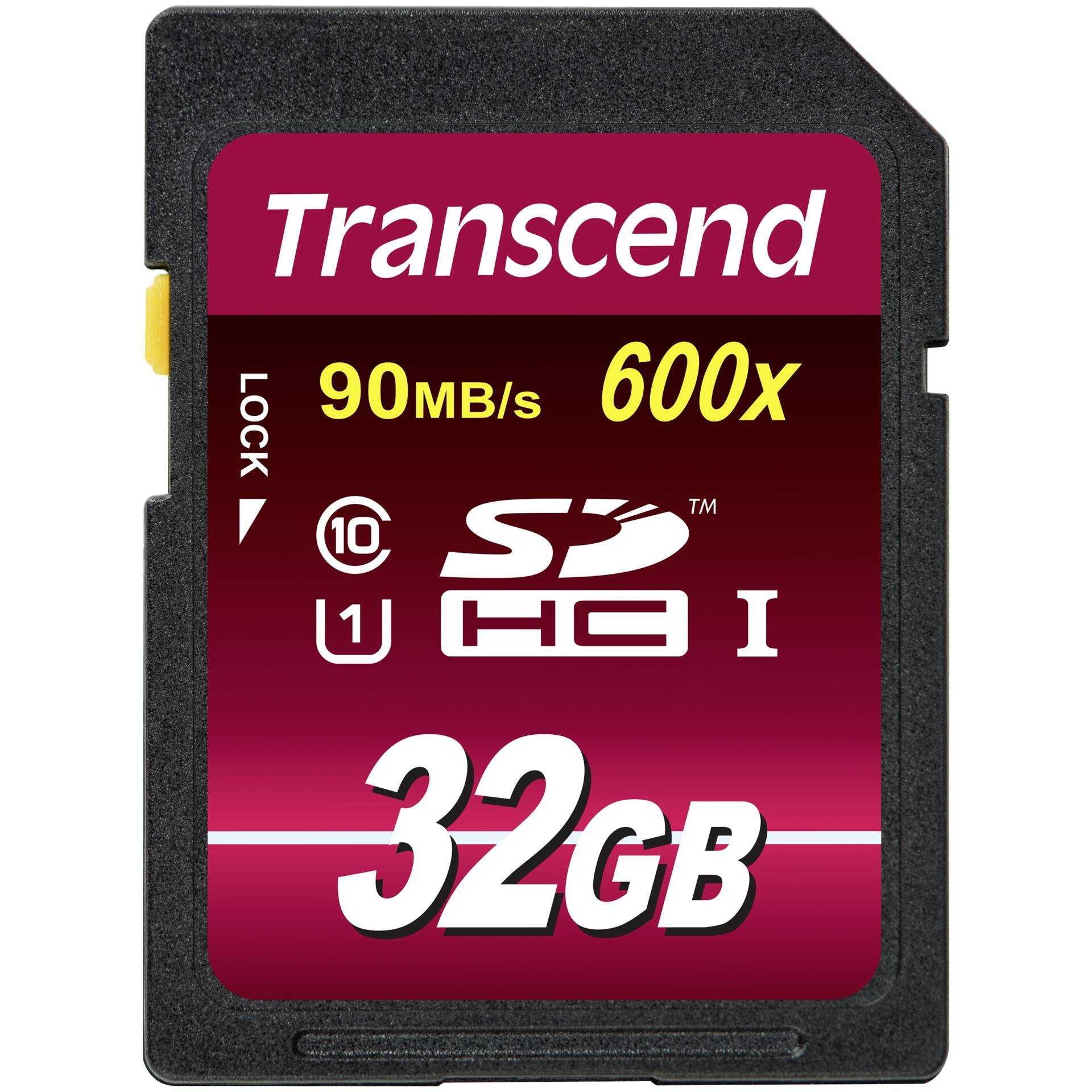 Transcend - Flash-Speicherkarte - 32 GB - Class 10 - SDHC UHS-I