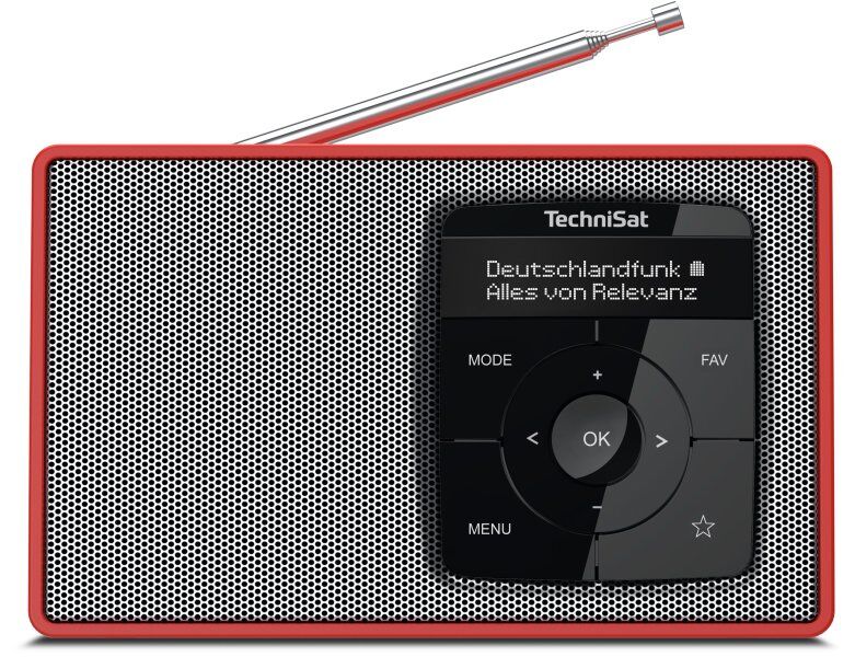 TECHNISAT Radio tragb. 1W UKW/DAB+ RDS BT AkkuWeck/Sleept ro-si