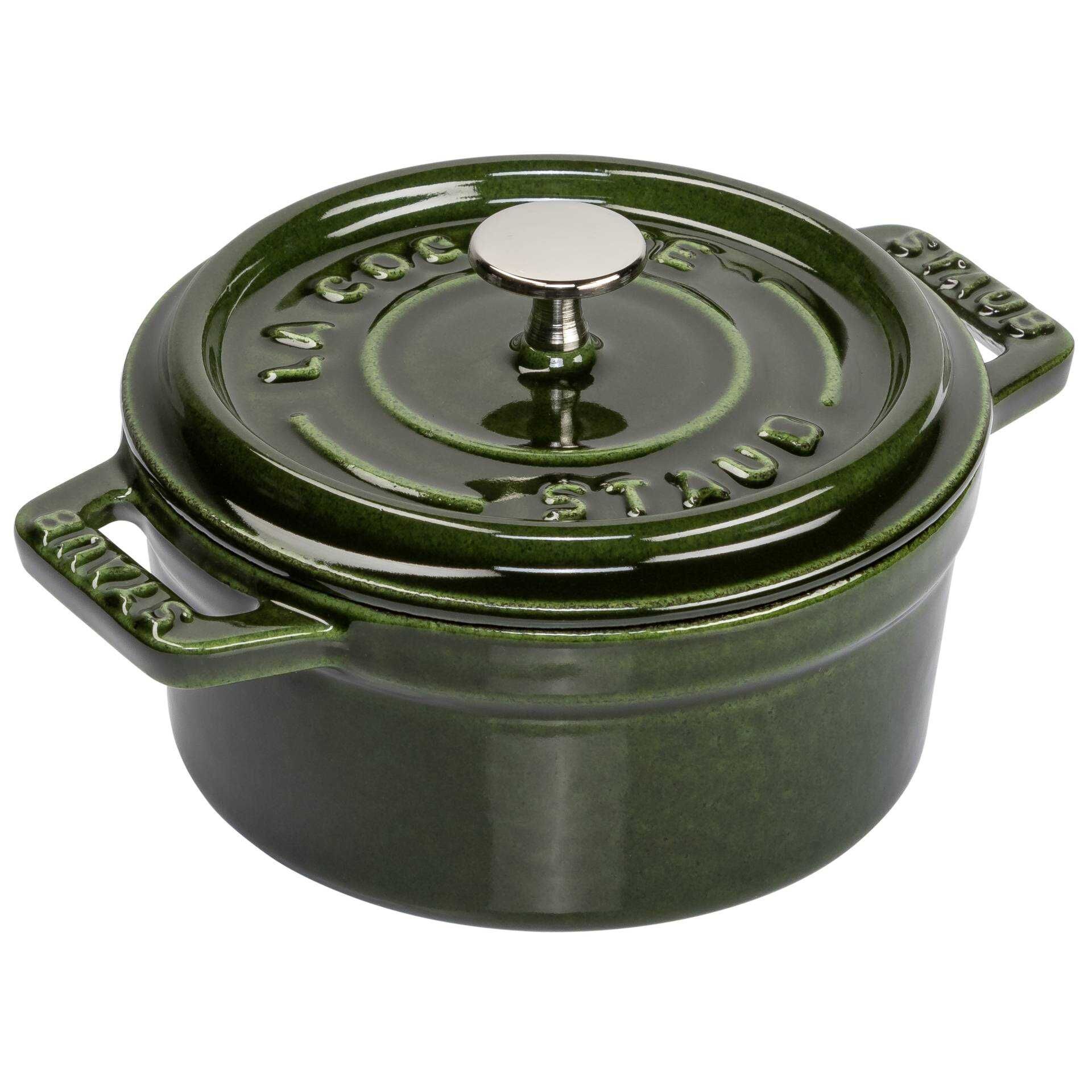 STAUB - Cocotte mit Deckel - 10 cm - 250 ml - rund - Basil
