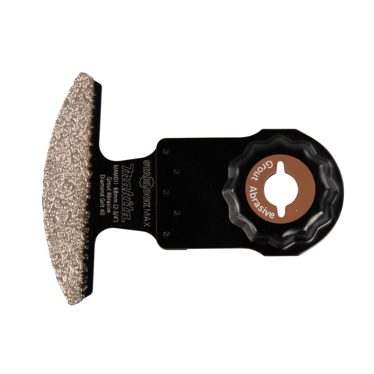 Makita RIFF Eintauchsägeblatt, 68 mm Starlock Max • K40 • Diamond • MAM011 • Mörtel / Fließenkleber / Beton