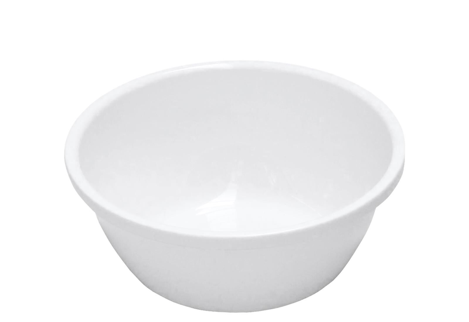 LOCKWEILER Schüssel 6,5l Höhe 13,5cm Ø32cm weiß