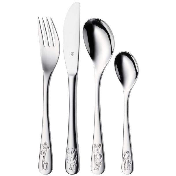 WMF Kinderbesteck-Set Safari 4-teilig