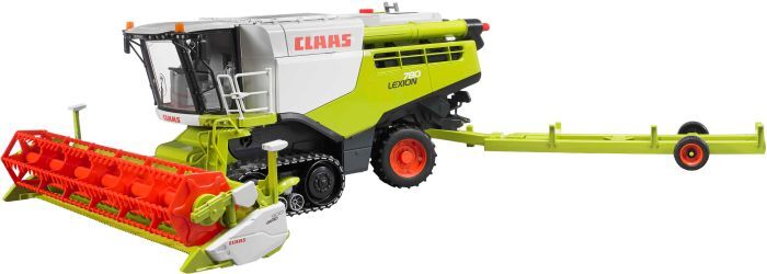 Bruder, Claas Lexion 780 Terra Trac Mähdrescher 02119, 60x47x23,5 cm, Grün, 2 Teile, 2119