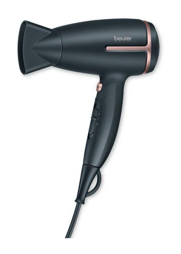 BEURER Haartrockner HC 25 für die Reise 1600 W schwarz