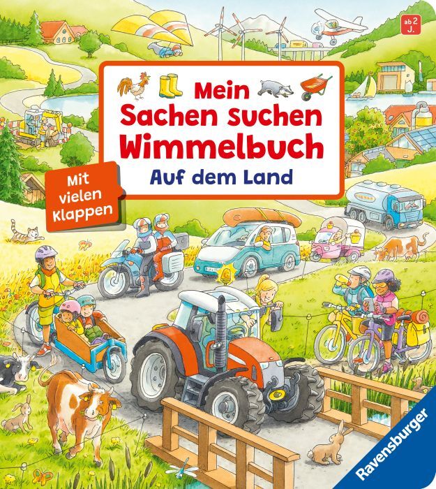 Ravensburger Mein Sachen suchen Wimmelbuch: Auf dem Land 41881