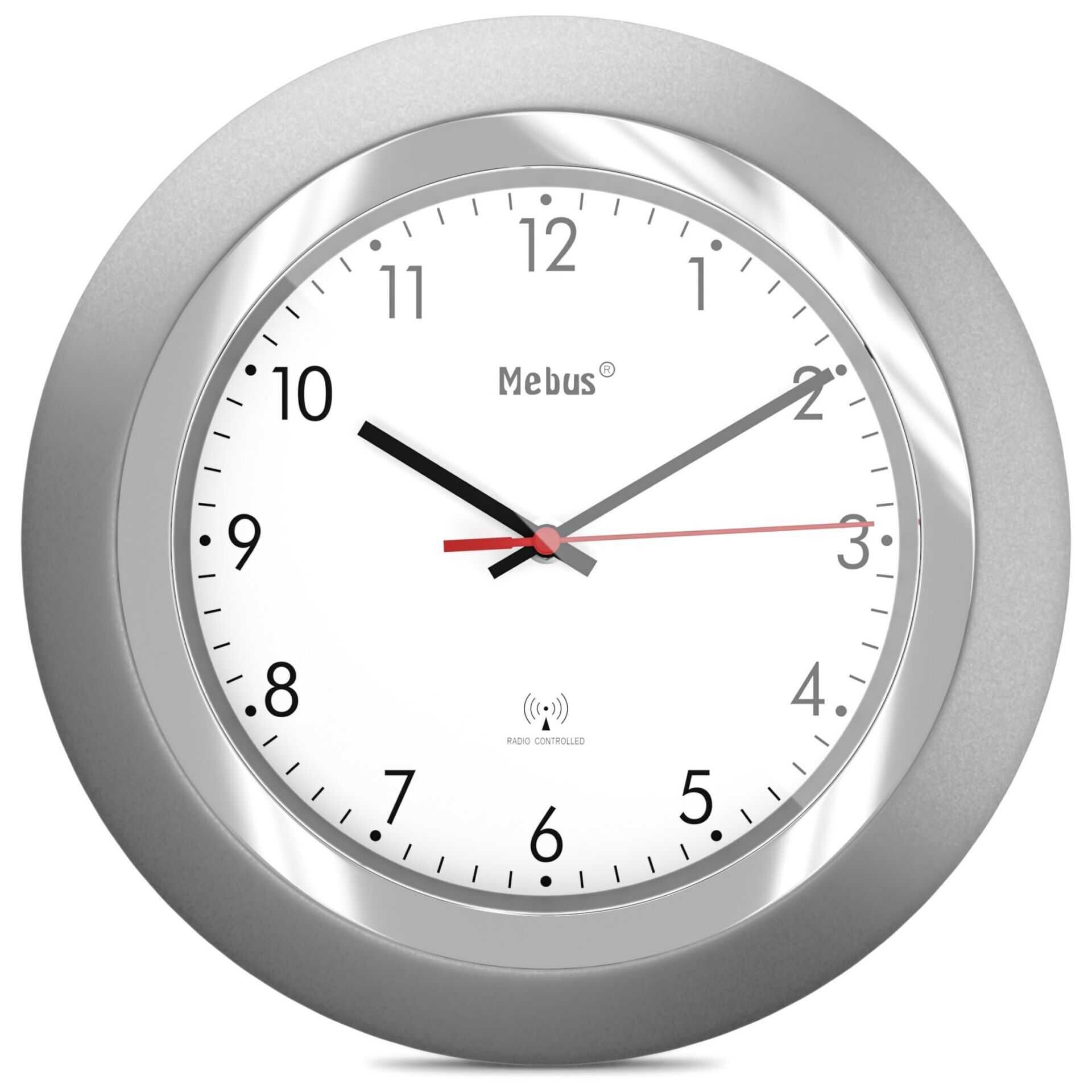 Mebus 19452 Funk-Wanduhr
