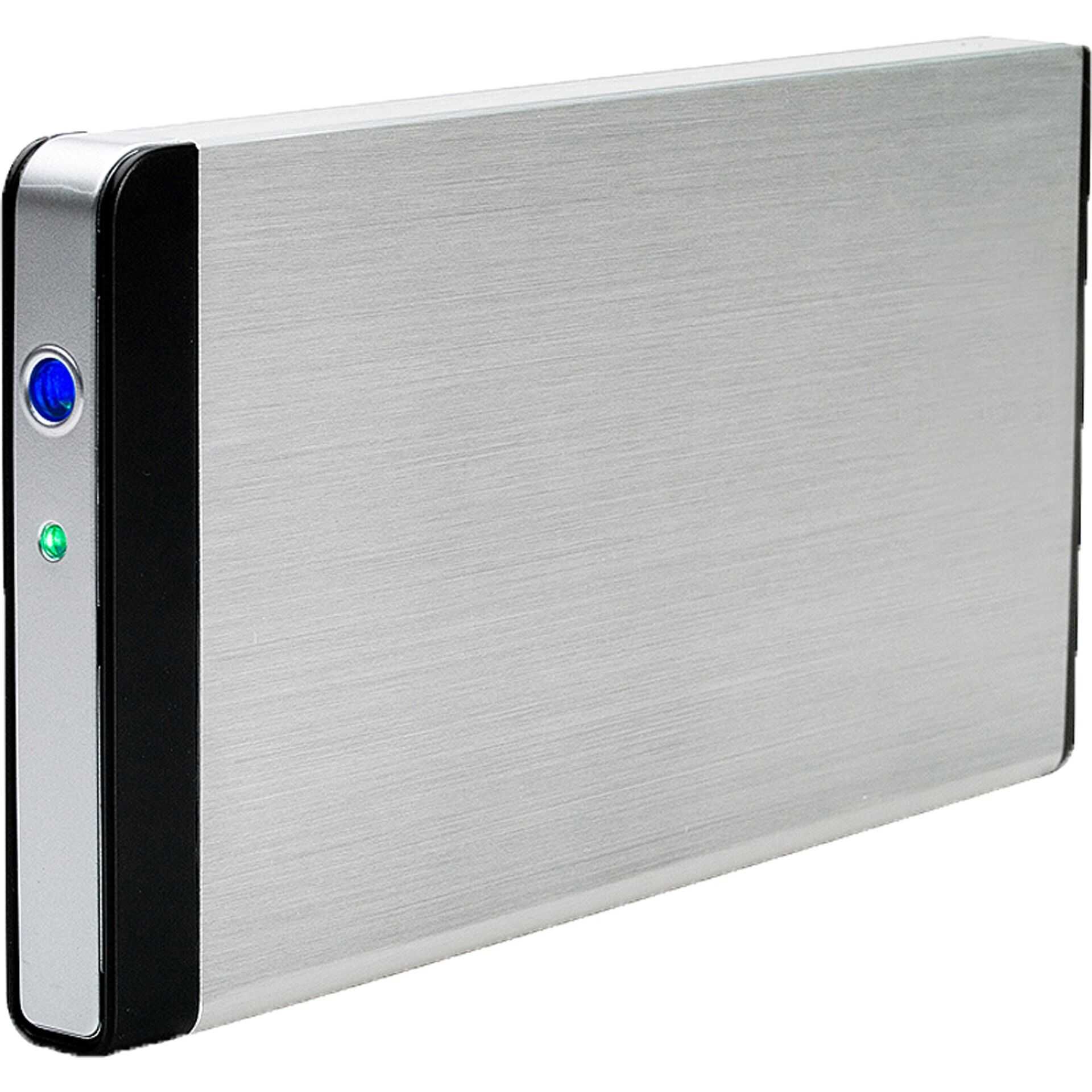 FANTEC fanbox FB-C25US2 - Speichergehäuse mit Datenanzeige, Netzanzeige - 2.5" (6.4 cm) - SATA 3Gb/s - 300 MBps - eSATA 3Gb/s, USB 2.0