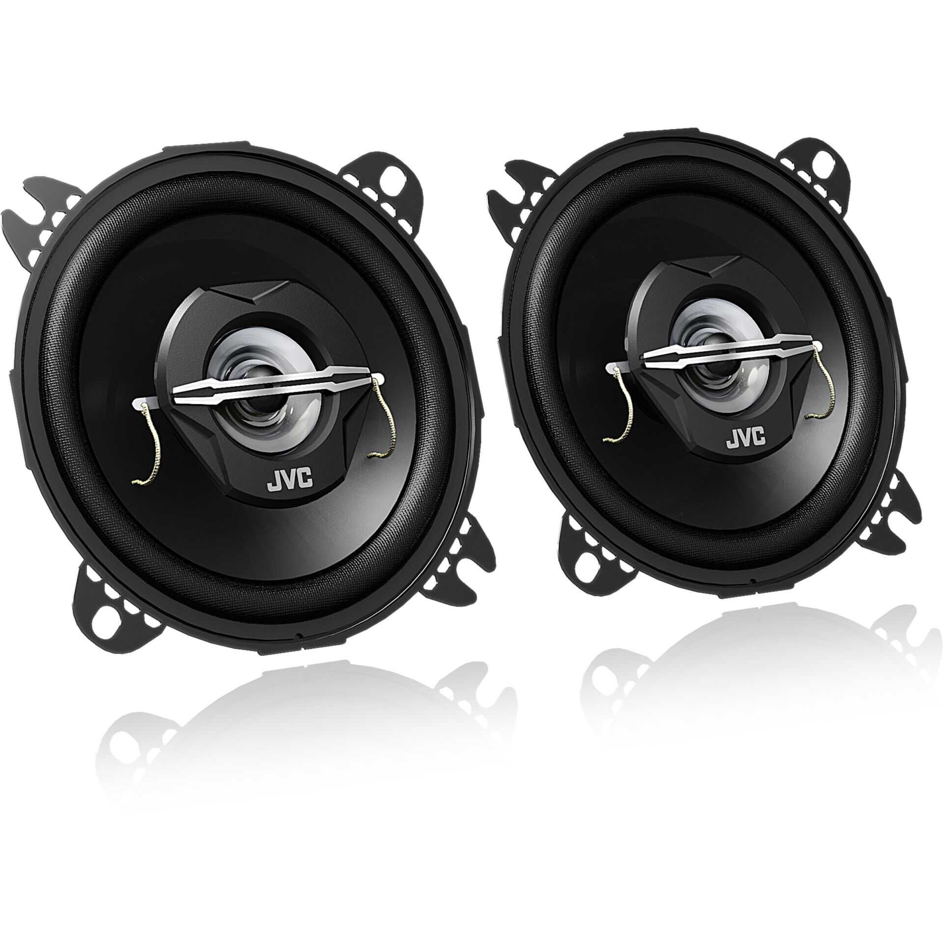 JVC CS-J420X - Lautsprecher - für KFZ - 21 Watt - zweiweg - koaxial