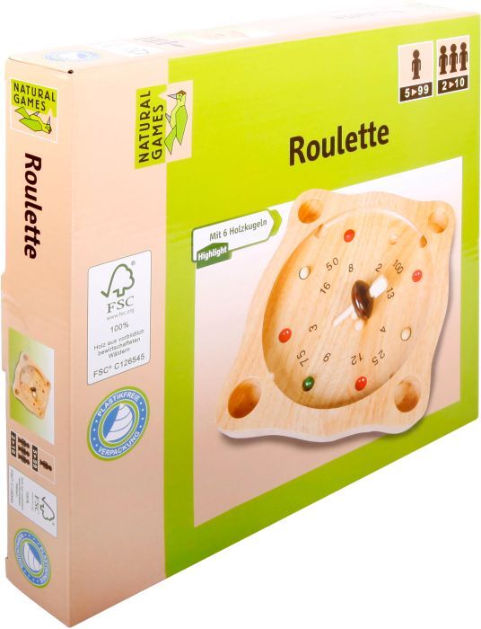 Natural Games Roulette 22 cm 61058800