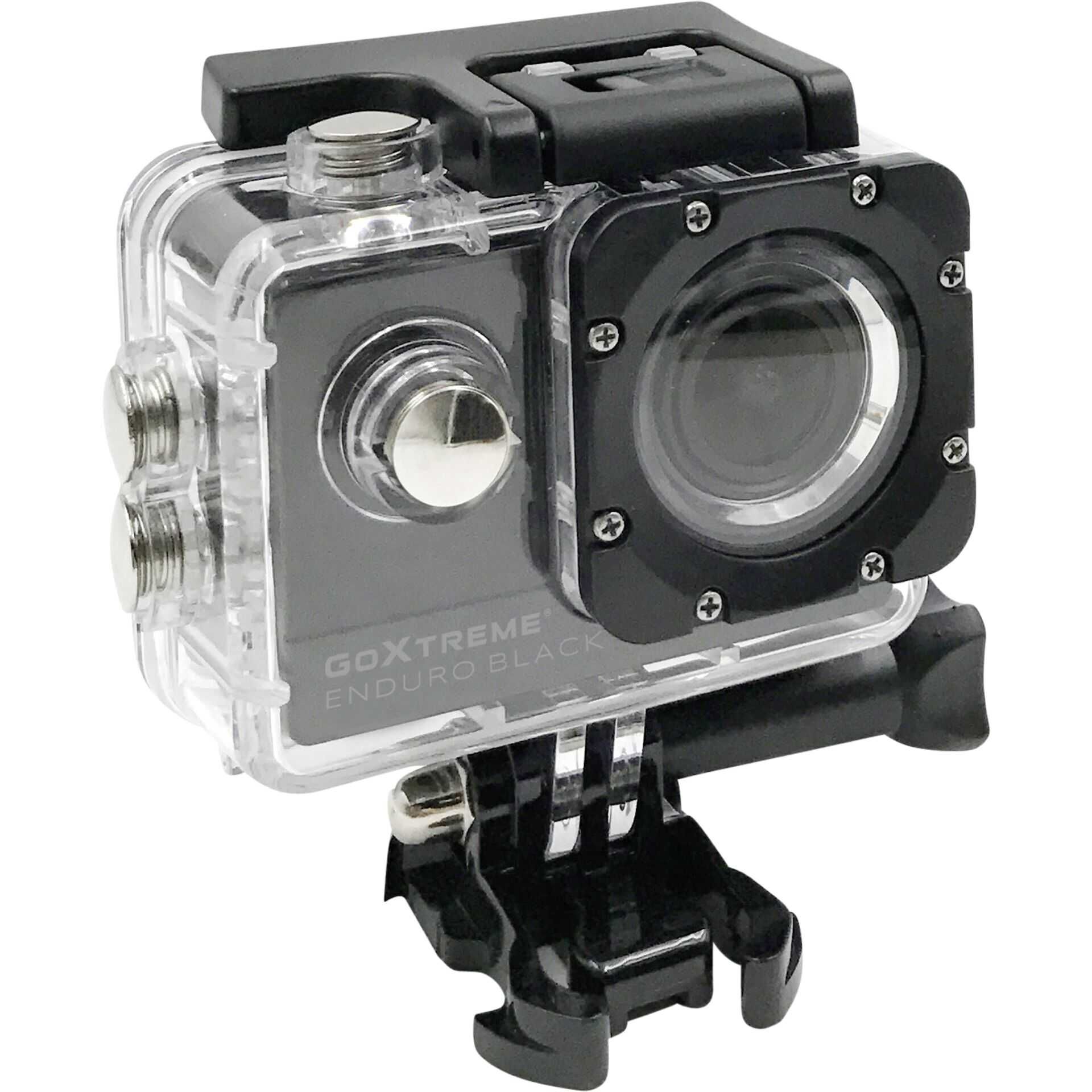 Easypix GoXtreme Enduro Black - Action-Kamera - montierbar - 4K / 30 BpS - 8.0 MPix - Wi-Fi