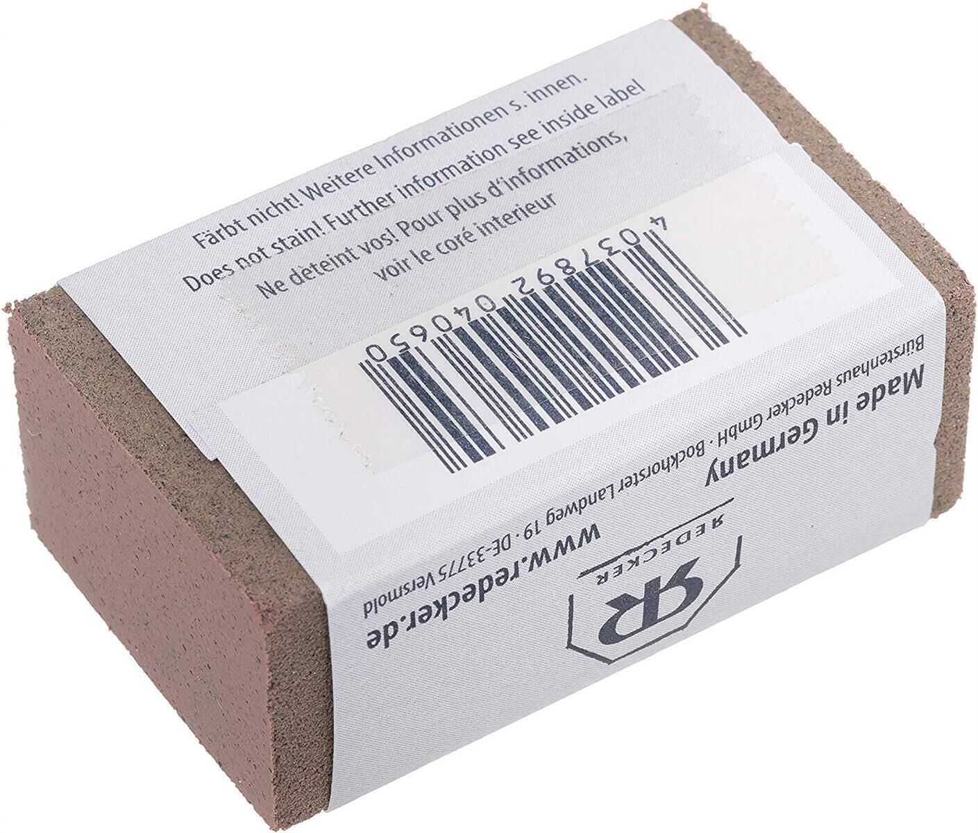 Redecker Wildleder-RUBBEL 2 x 3 x 5 cmbraun