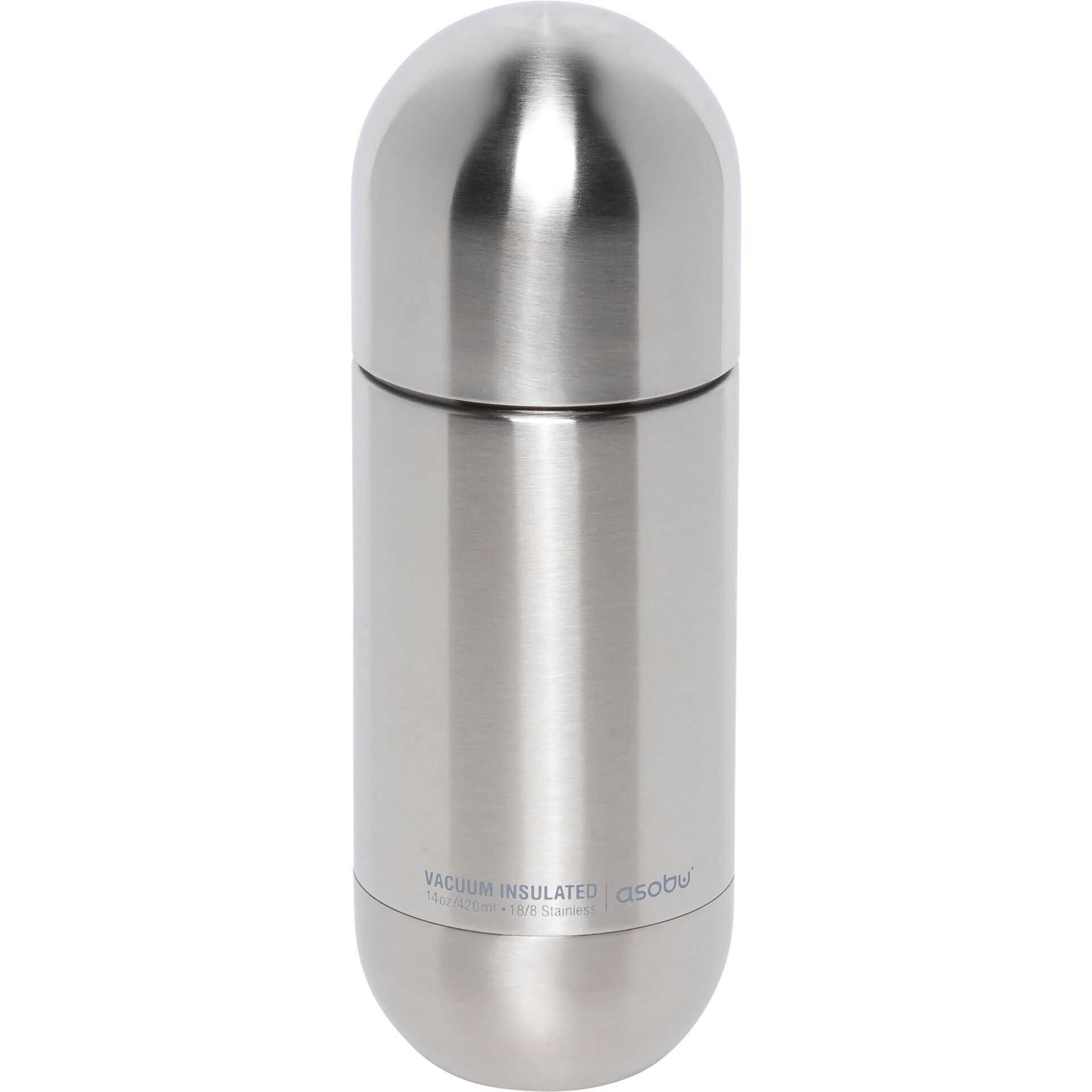 Asobu Orb Bottle Silber, 0.46 L