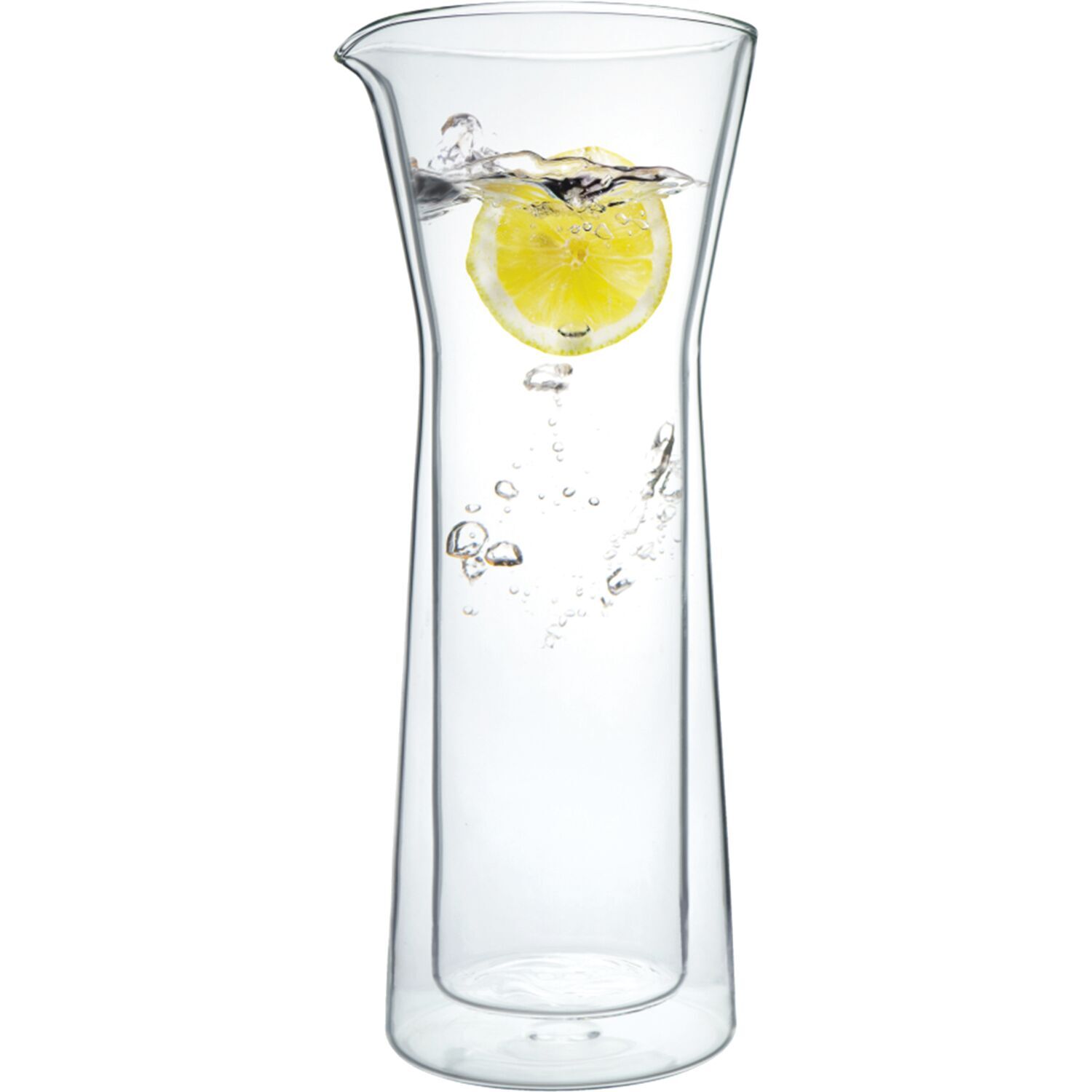 Karaffe doppelwandig, Inhalt: 0,90 Liter, Höhe: 290 mm, ø: 115 mm