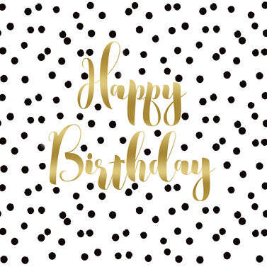 PPD Birthday Confetti 33x33 cm