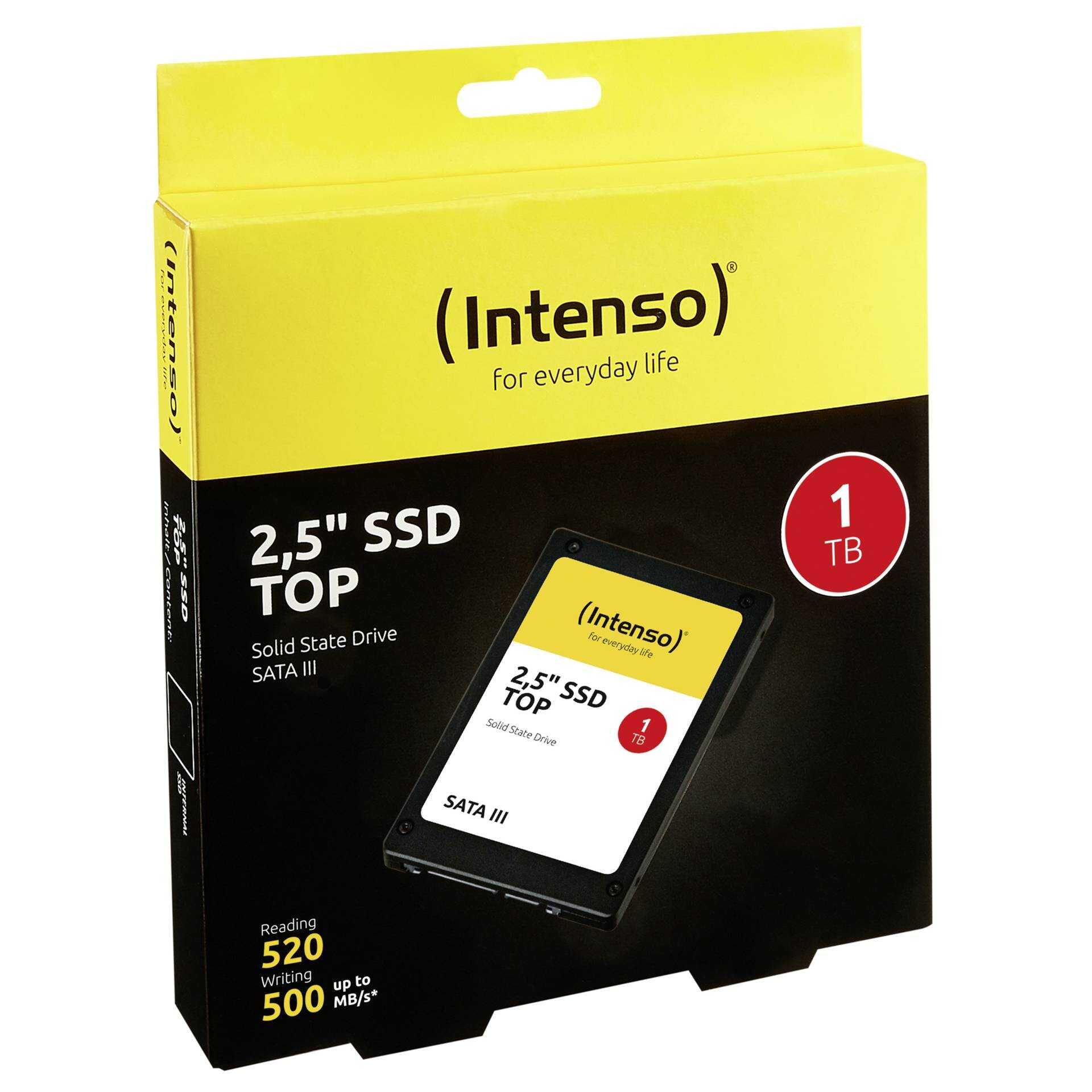 Intenso Top Performance - Solid-State-Disk - 1 TB - intern - 2.5" (6.4 cm) - SATA 6Gb/s