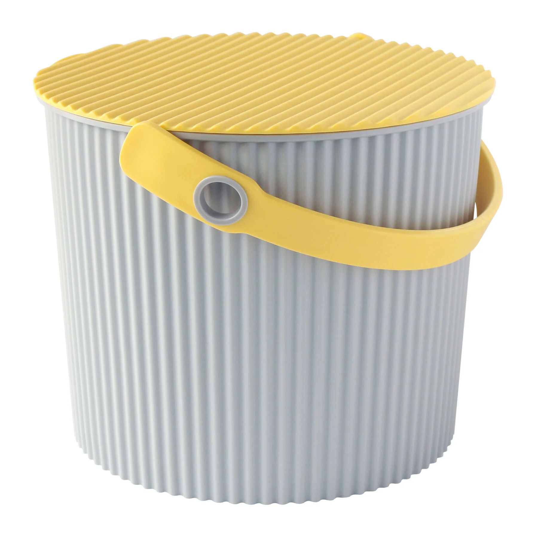 Hachiman Fraichair Bucket S Eimer  Grau / Gelb  8L