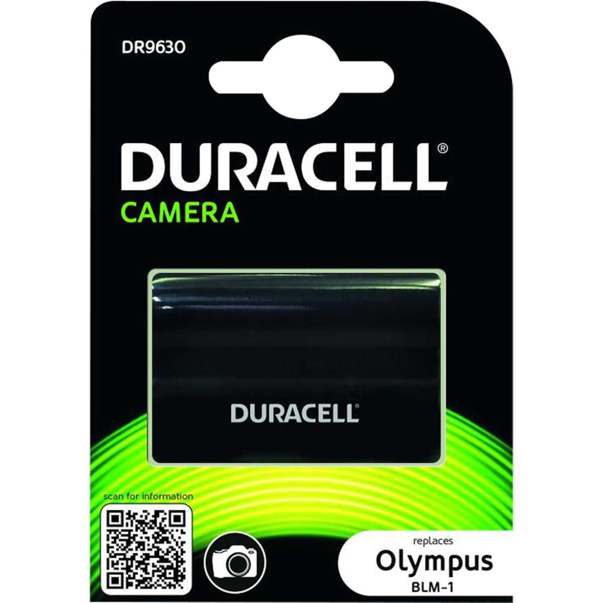 Duracell - Kamerabatterie - Li-Ion - 1400 mAh - für Olympus E-3, E-30, E-310, E-510, E-520; CAMEDIA C-5060, C-7070; EVOLT E-330, E-510, E-520
