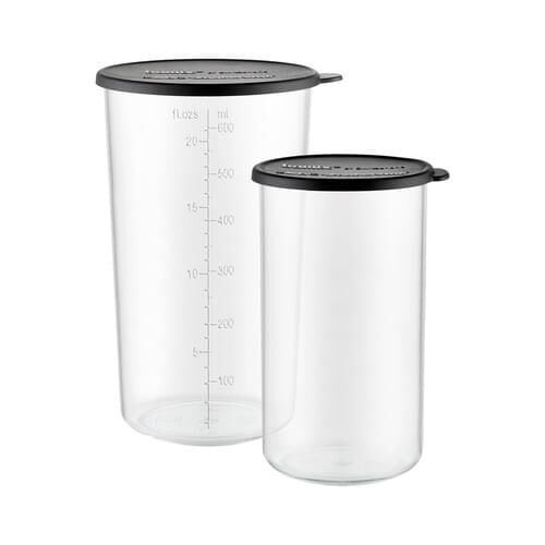 ESGE-Zauberstab Becherset Glas Mixbehälter-Set