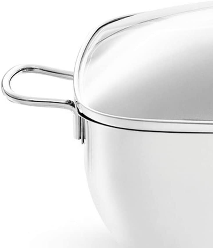 Fissler Edelstahlbräter eckig induktion beschichtet secural 28 cm