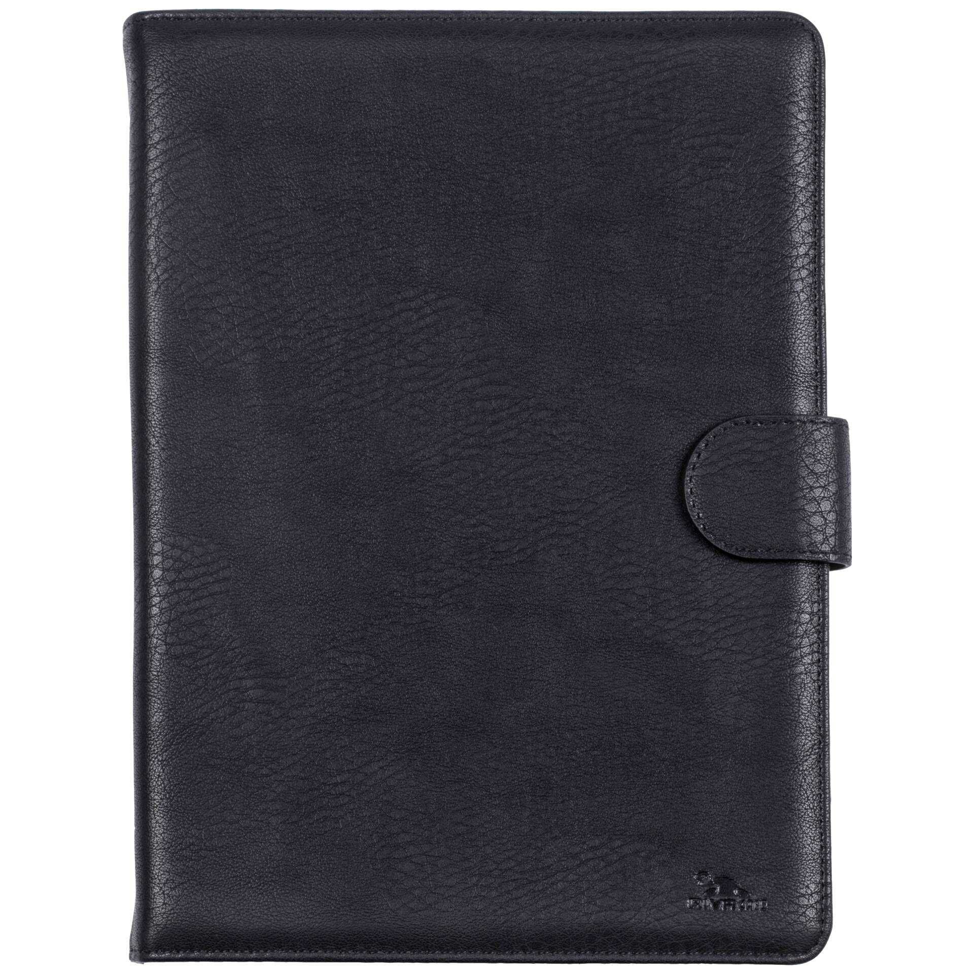 Riva Case 3017 - Flip-Hülle für Tablet - PU-Kunstleder - Schwarz - 10.1"