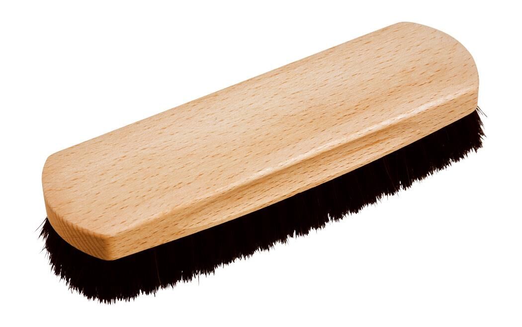 Redecker Schuh-Glanzbürste 19 cm schw. Roßhaar