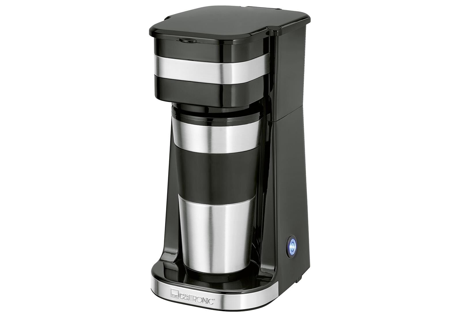 CLATRONIC KA3733 1 Tassen Automat  Edelstahl