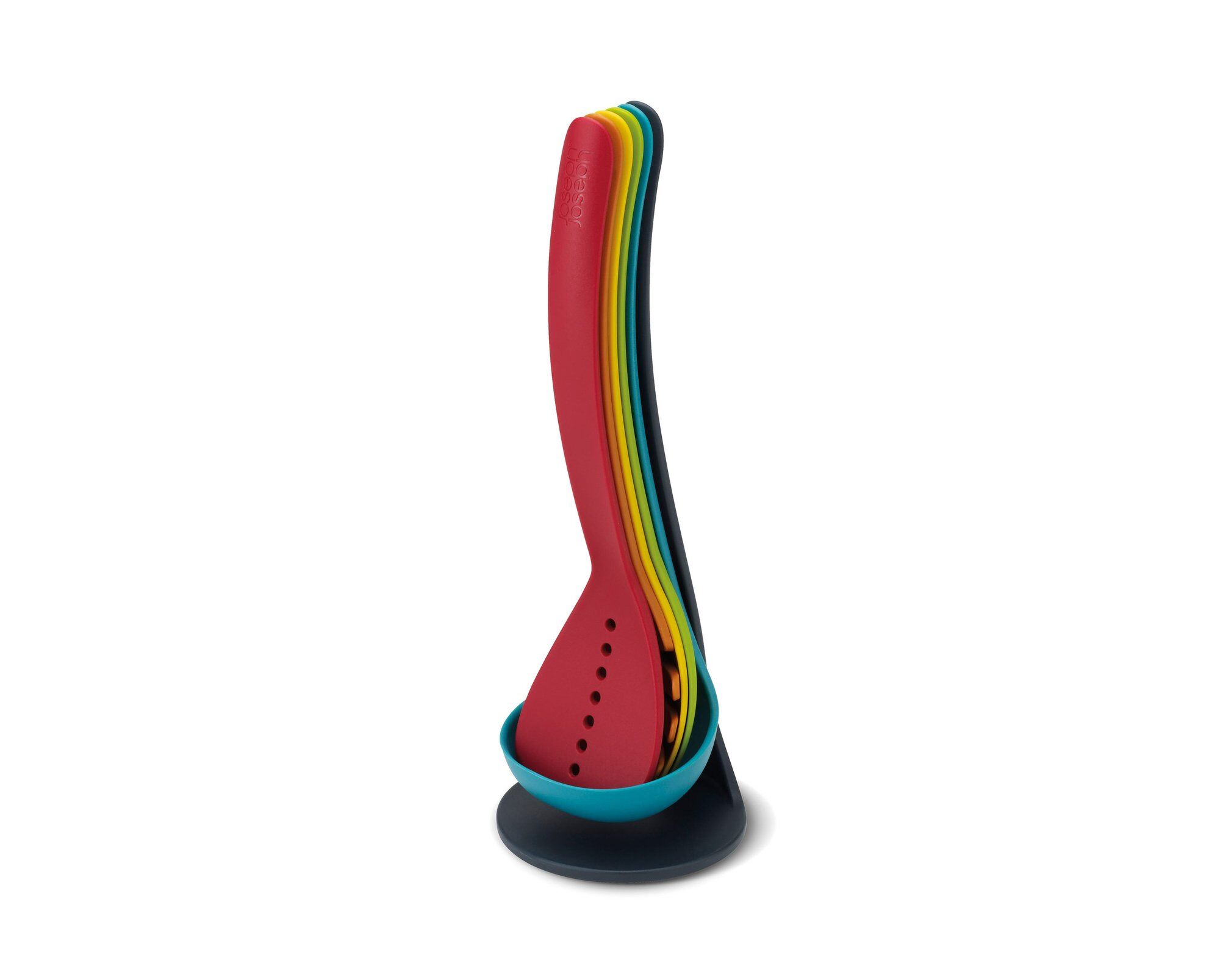 Joseph Joseph Nest   Utensils Plus   Kompaktes 6 teiliges Küchenhelfer Set   Bunt