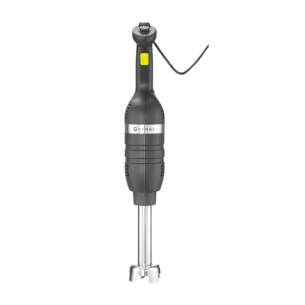 HENDI Stabmixer 350 mit variabler Geschwindigkeit und 250mm langem Stab, Schwarz, 230V/350W, ⌀100x666mm